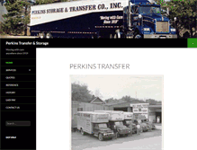 Tablet Screenshot of perkinstransfer.com